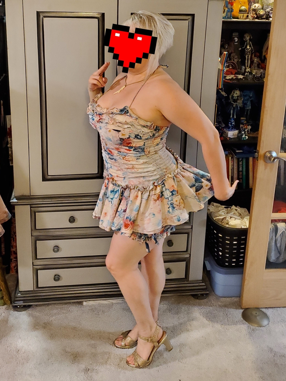 Selkie Chateau Paper Cherry on Top Swim Dress and Baby Bloomers